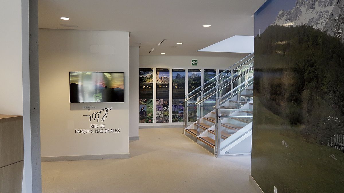 En la fotografía, vista del interior del Centro de Visitantes La Fonseya. | FUNDACIÓN PATRIMONIO NATURAL