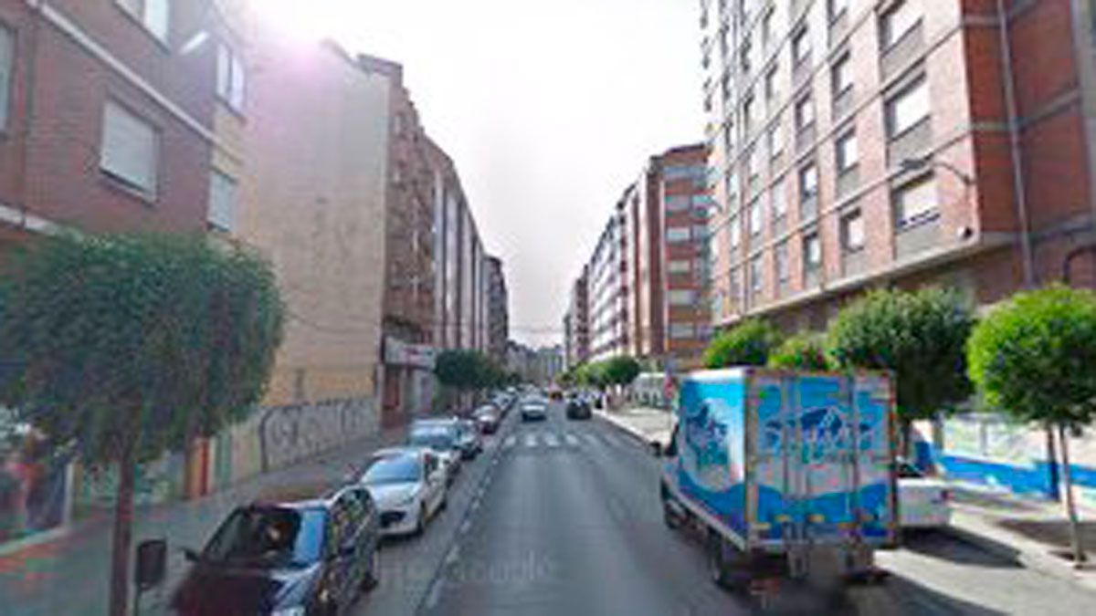 Avenida España en Ponferrada.