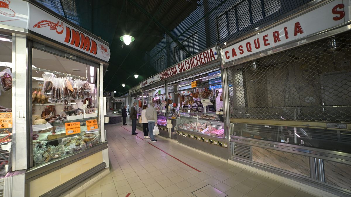 Imagen de archivo del mercado de Conde Luna. | MAURICIO PEÑA