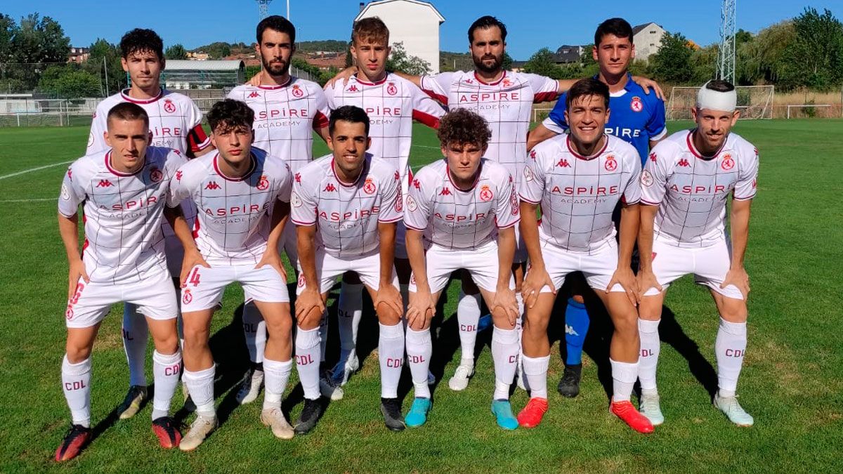 Once titular en el último amistoso frente al Bembibre. | CYD Once titular en el último amistoso frente al Bembibre. | CYD