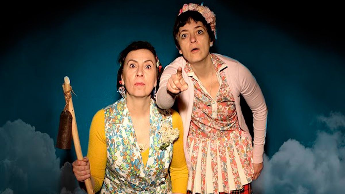 Las dos pastoras protagonistas de ‘Benditas’ de El Mono Habitado. | L.N.C.