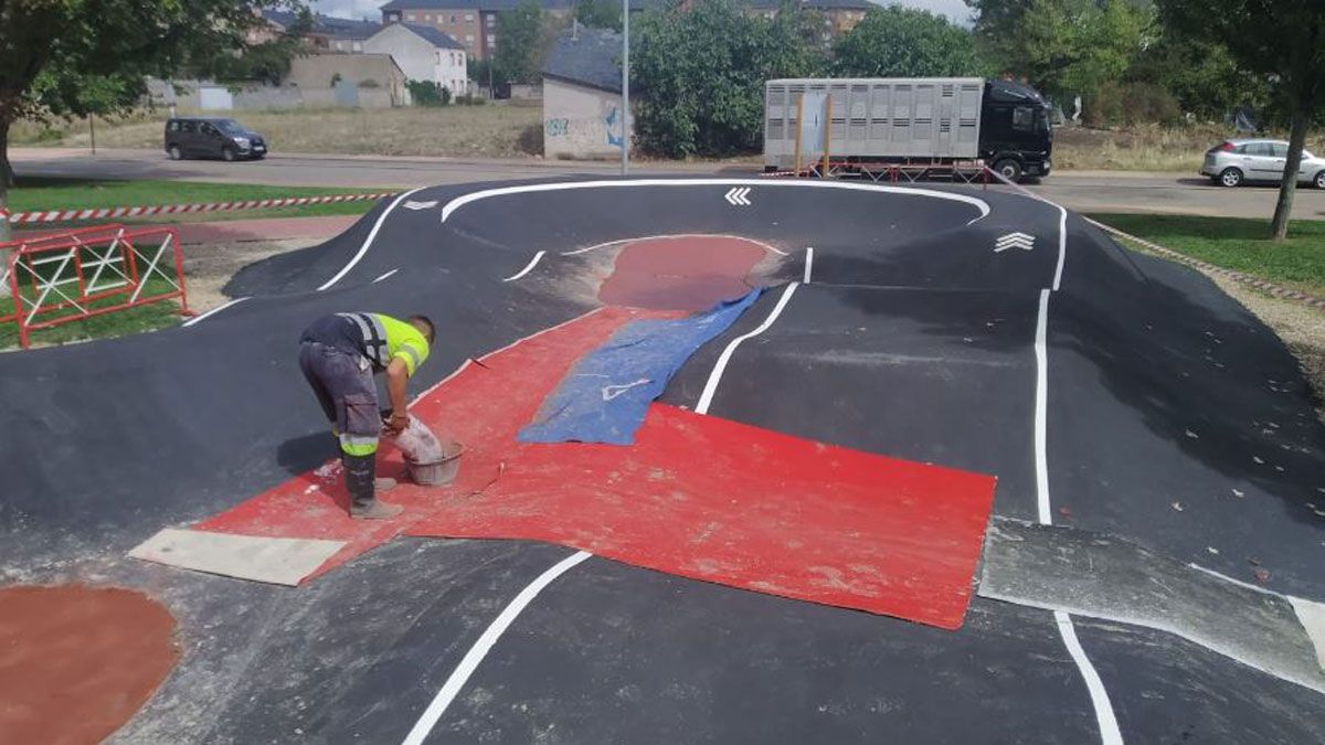 Inauguración de la nueva pista de 'pump track'