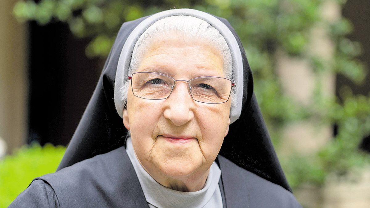 Sor Ana María, del albergue de Las Benedictinas (Las Carbajalas) en León. | ICAL Sor Ana María, del albergue de Las Benedictinas (Las Carbajalas) en León. | ICAL
