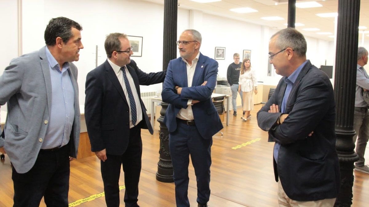 Reunión entre el Ayuntamiento de Ponferrada e Incibe