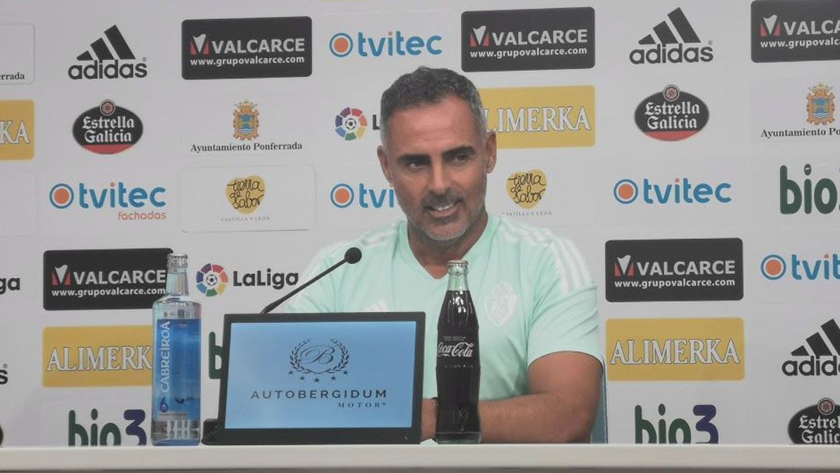 José Gomes en la rueda de prensa previa a la primera jornada de liga | J.F.