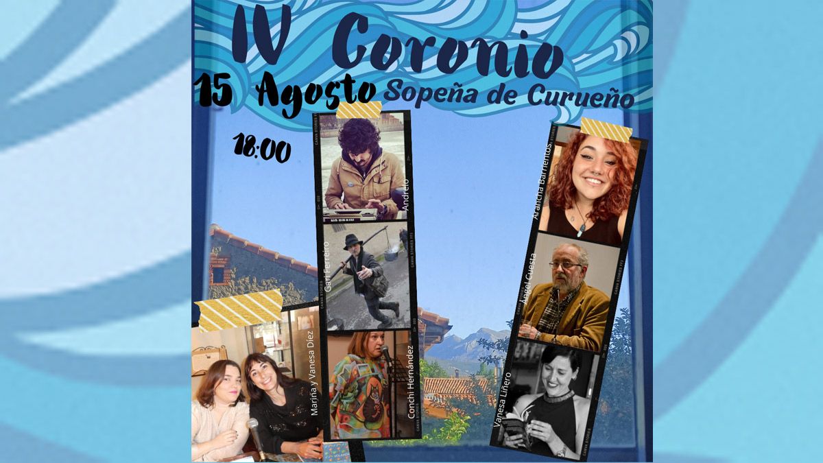 Cartel del IV recital de Poesía Coronio | L.N.C.