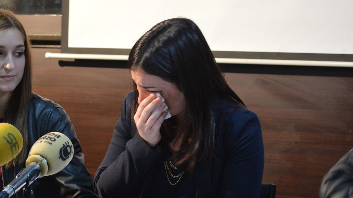 Rebeca Nieto, durante la rueda de prensa de este sábado. | L. N. C.