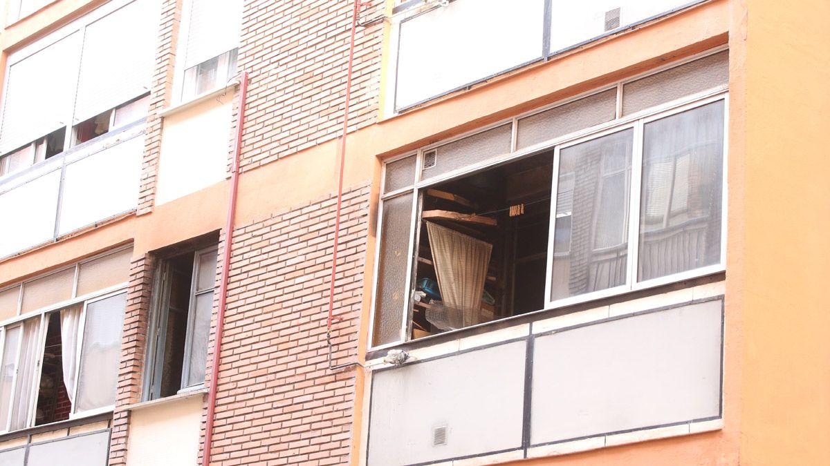 Vivienda del barrio de la Rondilla de Valladolid en la que se produjo el suceso. | ICAL Vivienda del barrio de la Rondilla de Valladolid en la que se produjo el suceso. | ICAL