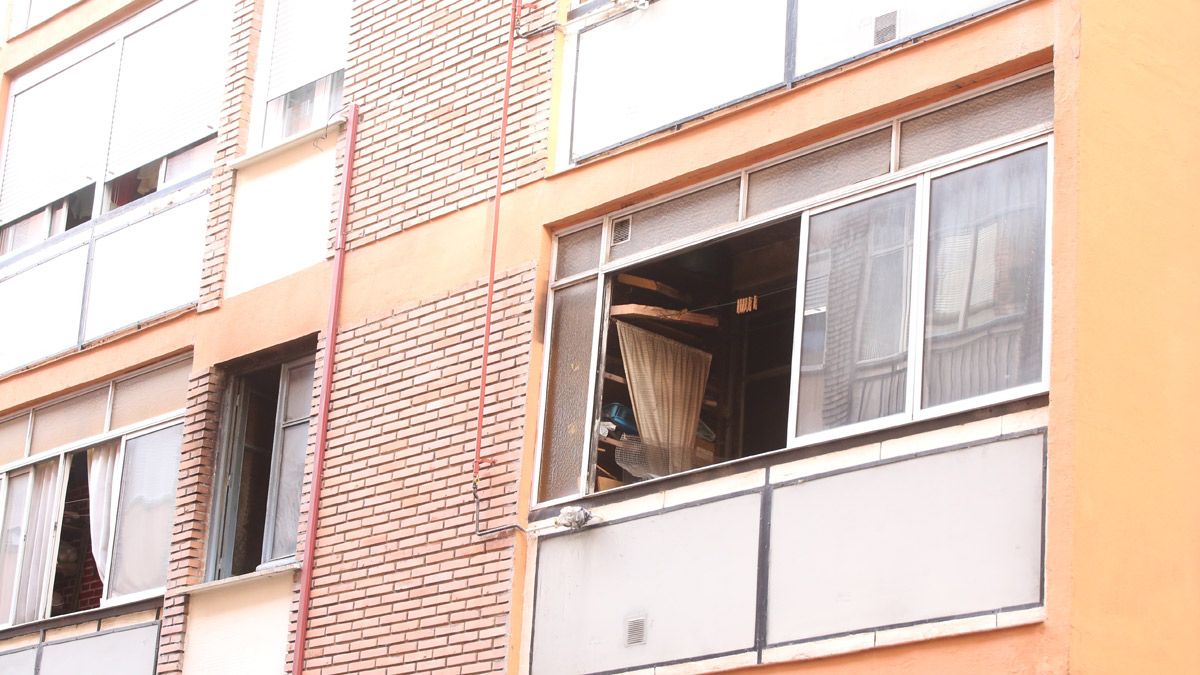 Vivienda del barrio de la Rondilla de Valladolid en la que se produjo el suceso. | ICAL