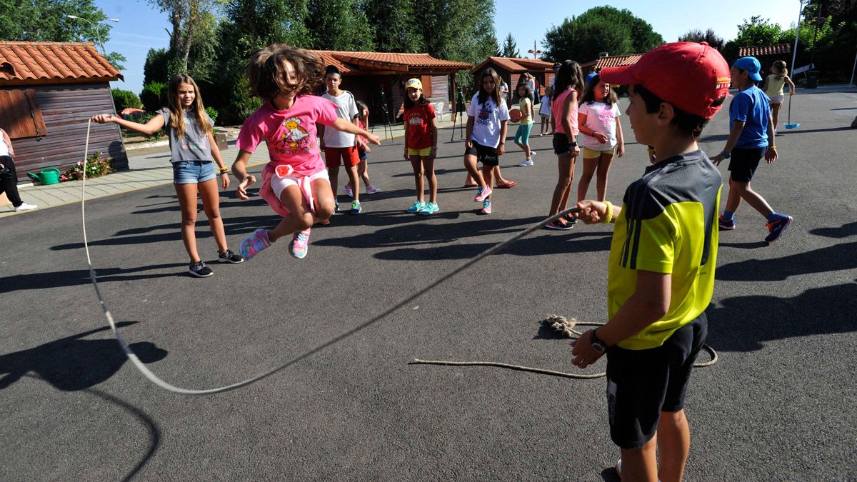 Foto de archivo de un campamento escolar en la provincia. | L.N.C.