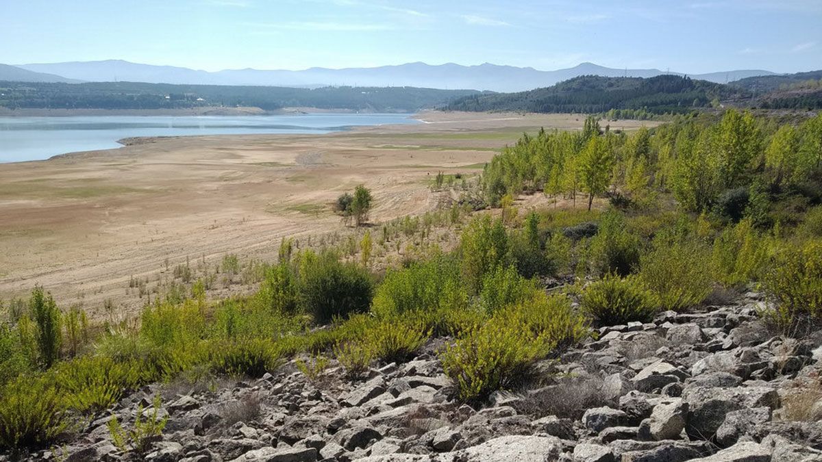 El estado del pantano es preocupante, según traslada al Gobierno Bierzo Aire Limpio.