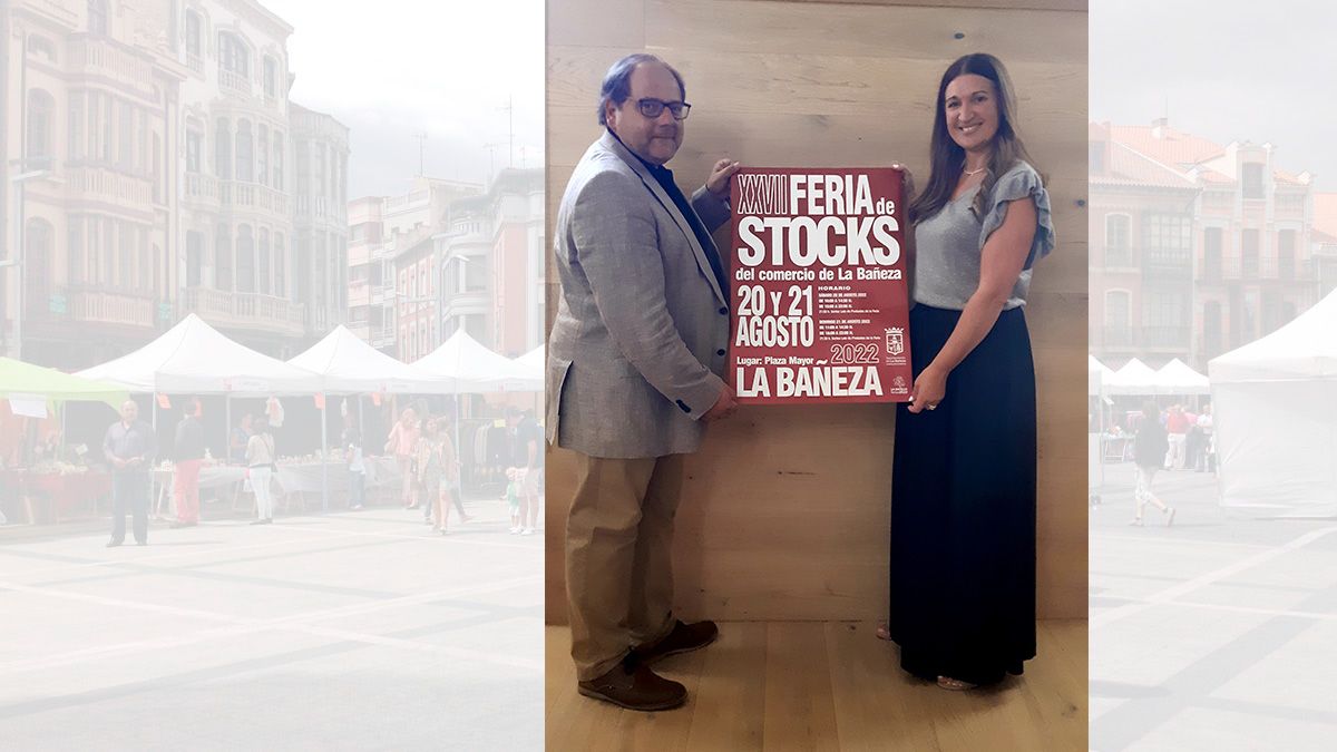 Javier Carrera y Elena Bailez presentaron la feria. | L.N.C. Javier Carrera y Elena Bailez presentaron la feria. | L.N.C.