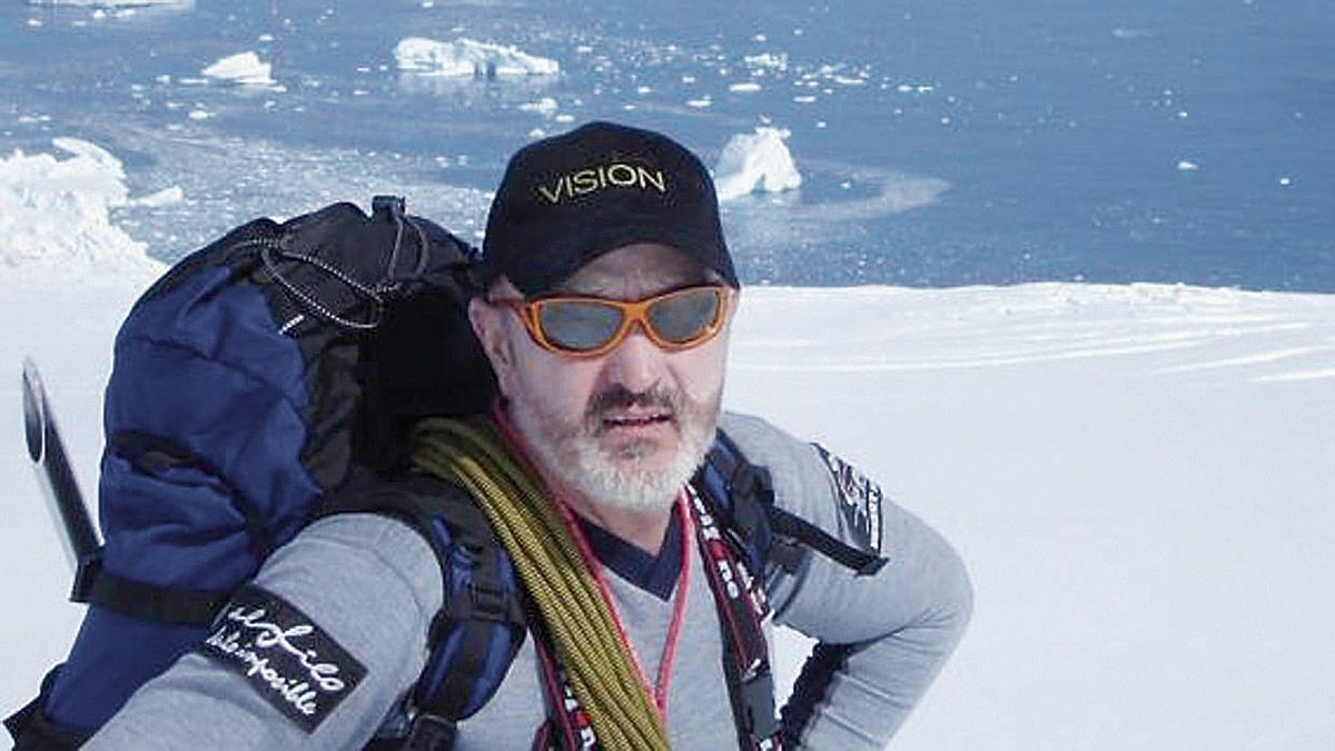 El mediático Sebastián Álvaro abre este viernes las jornadas con unas proyecciones sobre el Everest. | ABC