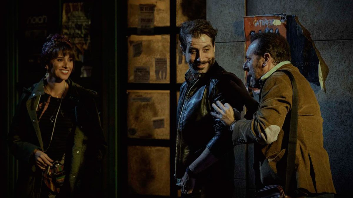 Una de las secuencias de la comedia con la que se inicia la temporada en el Bergidum. Una de las secuencias de la comedia con la que se inicia la temporada en el Bergidum.