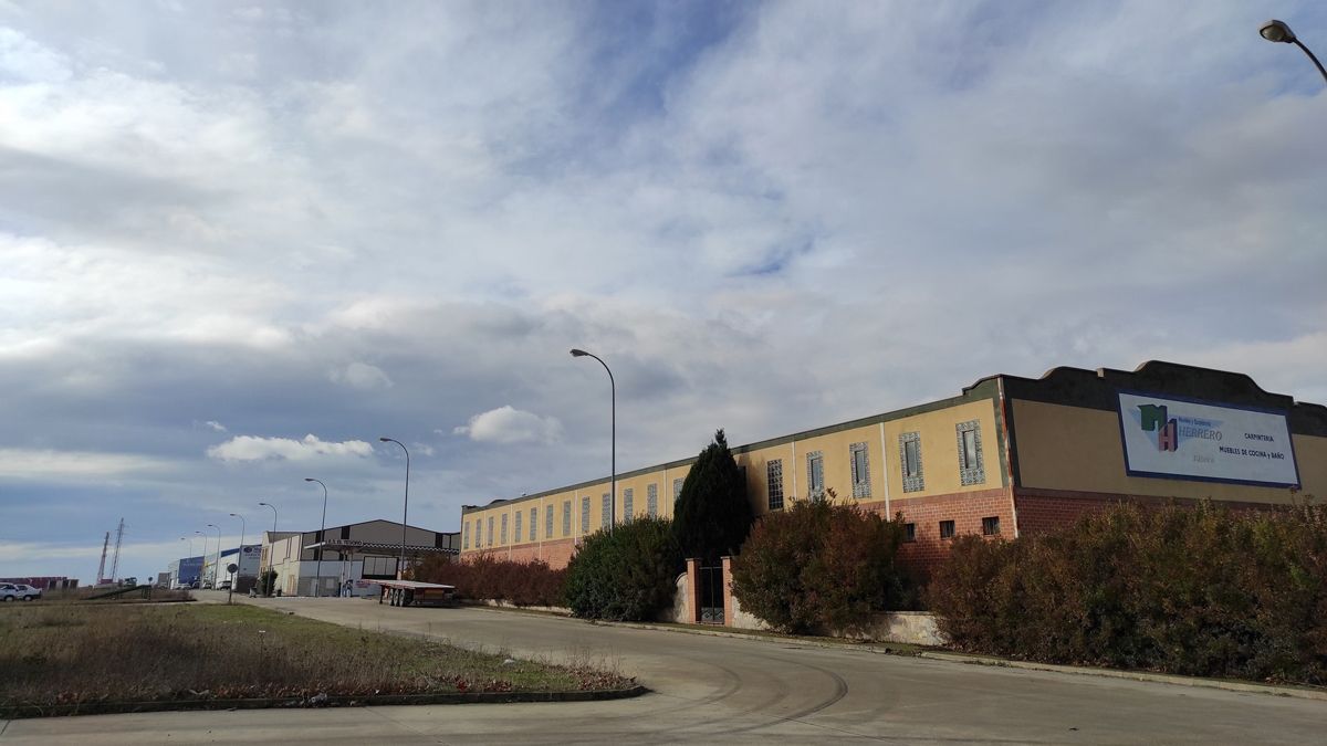 Imagen del polígono industrial ‘El Tesoro’, en Valencia de Don Juan. | L.N.C.