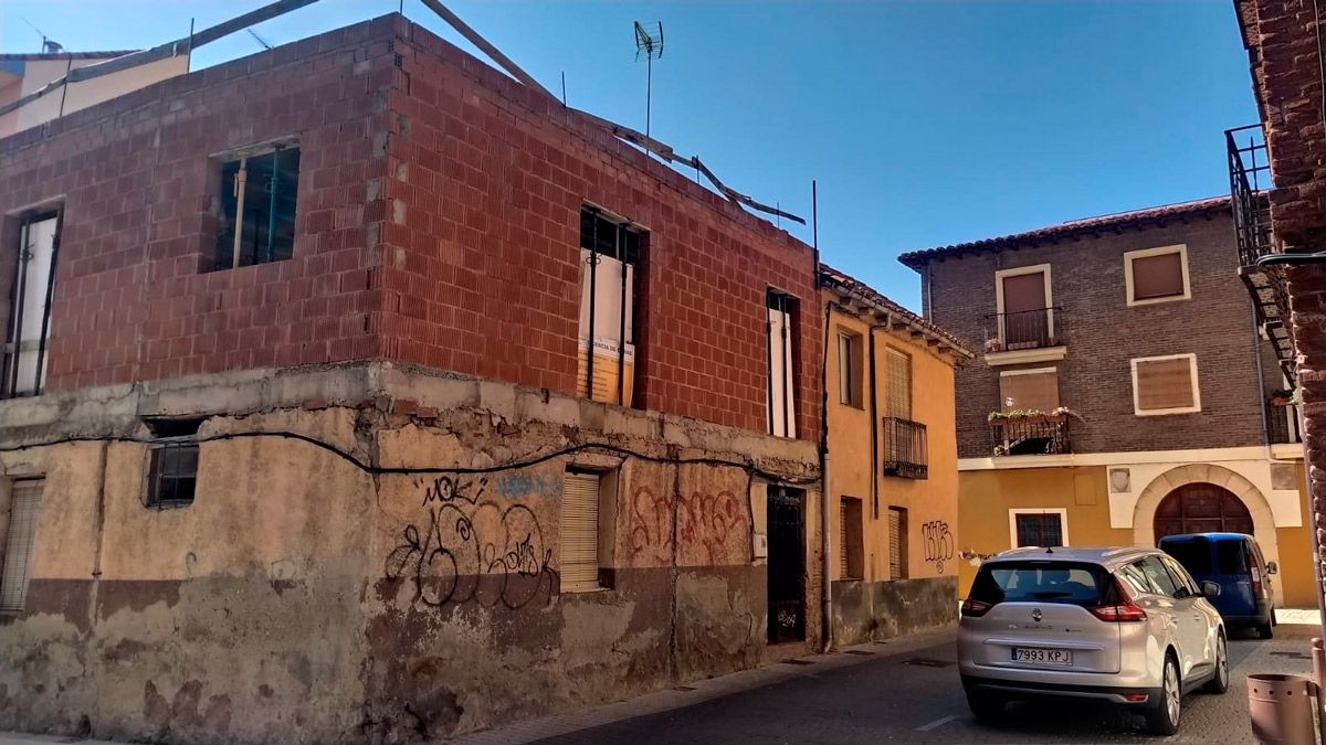 Estadp que presente actualmente el barrio de Santa Marina. | L.N.C.