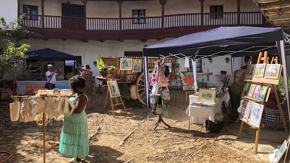 Imagen de archivo de una edición anterior de la feria. | P. FERRERO