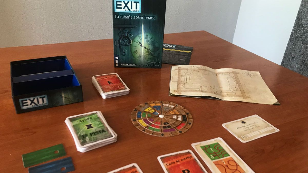 Imagen de uno de los juegos Exit, concretamente el de La cabaña abandonada. | J.C.
