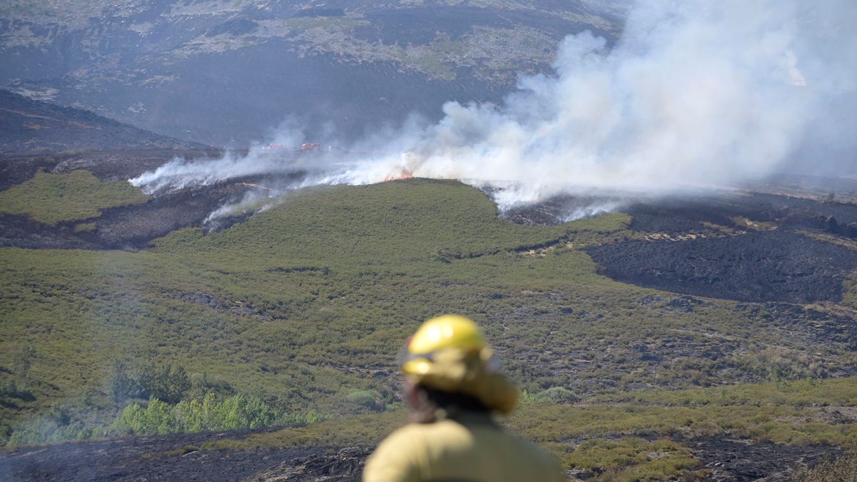 Fotografía del incendio. | JESÚS F. SALVADORES