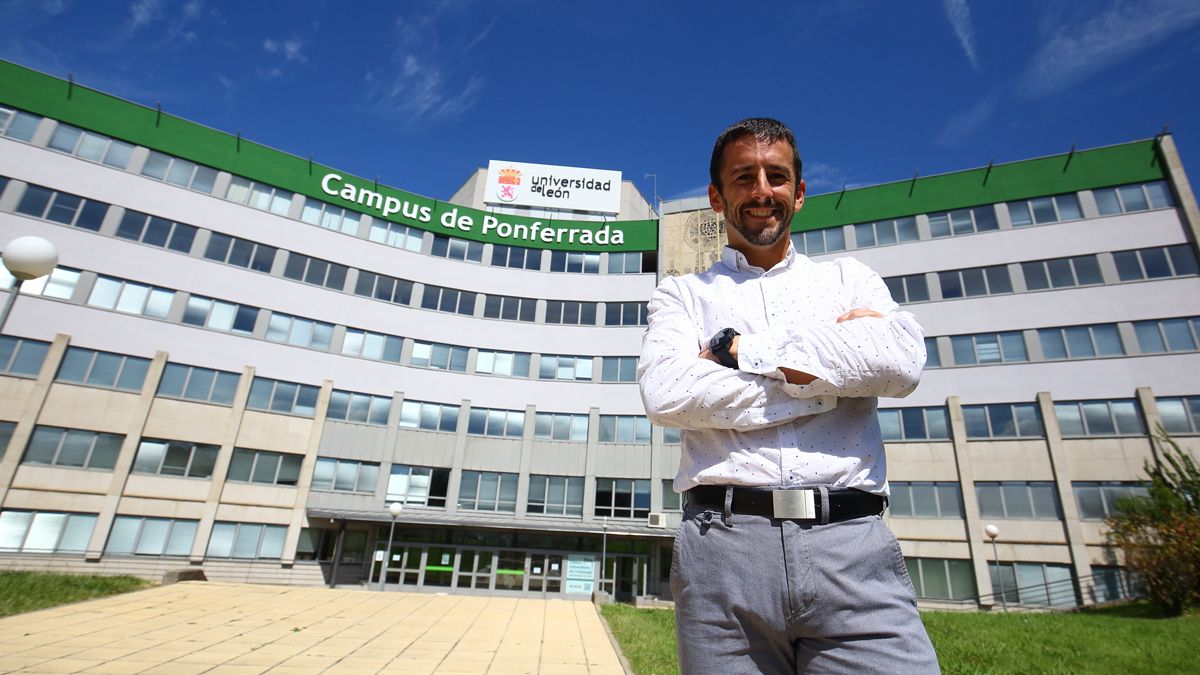 José Alberto Benítez, profesor del Departamento de Ingeniería Eléctrica y de Sistemas y Automática de la Universidad de León. | CESAR SÁNCHEZ