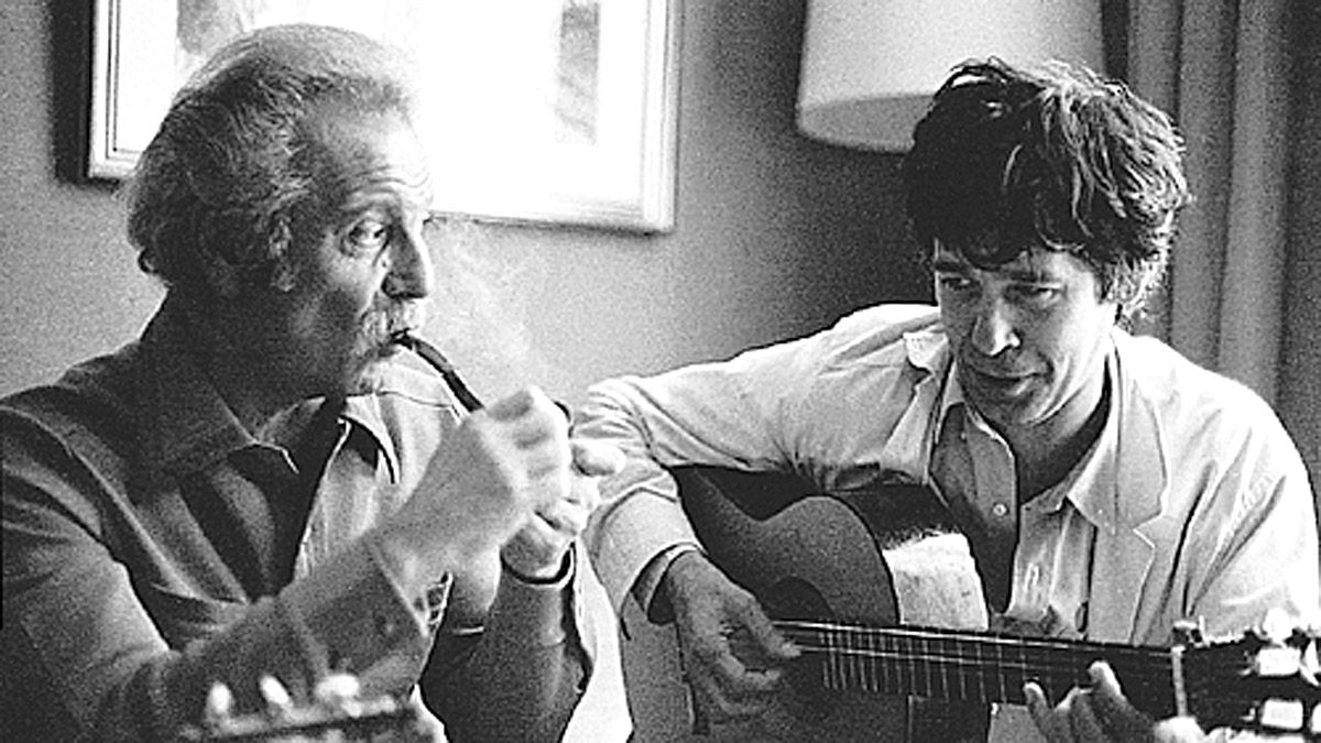 Paco Ibáñez con Georges Brassens.