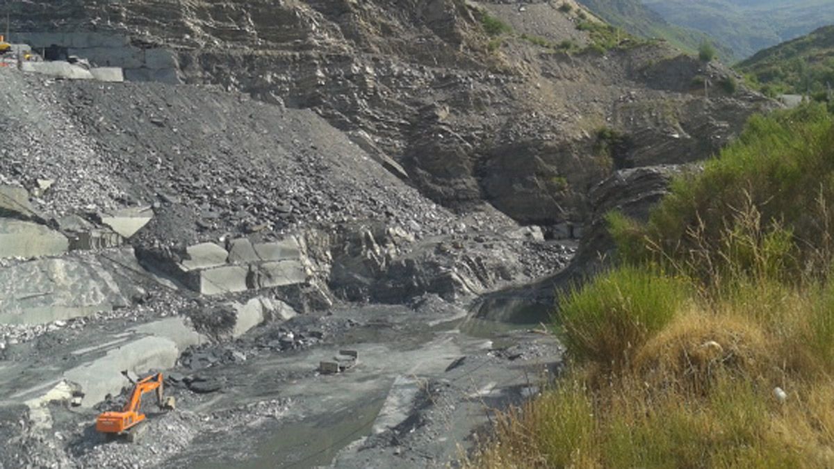 Las explotaciones pizarreras en Castilla y León se concentran, sobre todo, en El Bierzo.