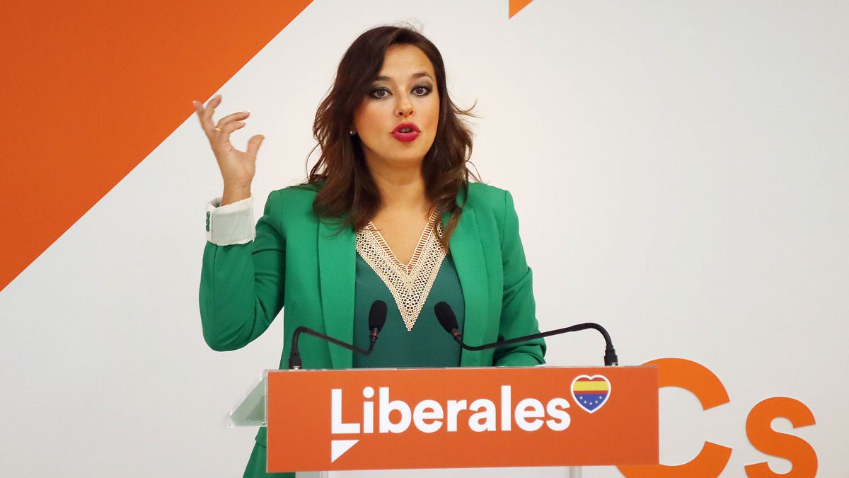 Gemma Villarroel, coordinadora autonómica de Ciudadanos. | PEIO GARCÍA / ICAL