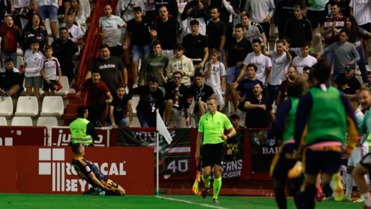 Espiau celebra el gol del triunfo. | LALIGA