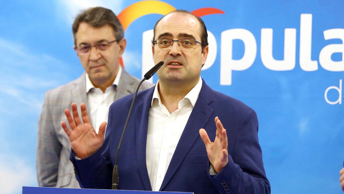Imagen de archivo del portavoz del PP en Ponferrada, Marco Morala. Imagen de archivo del portavoz del PP en Ponferrada, Marco Morala.