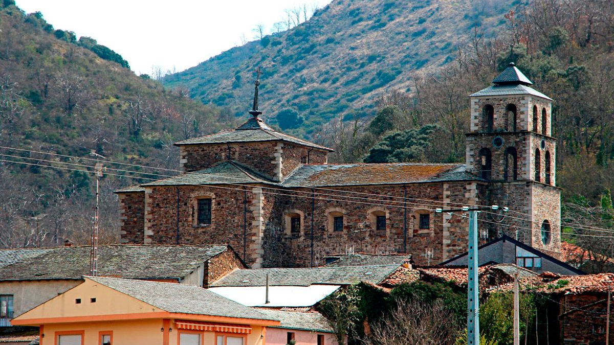 Vista de la localidad berciana de Salas de los Barrios. | L.N.C.