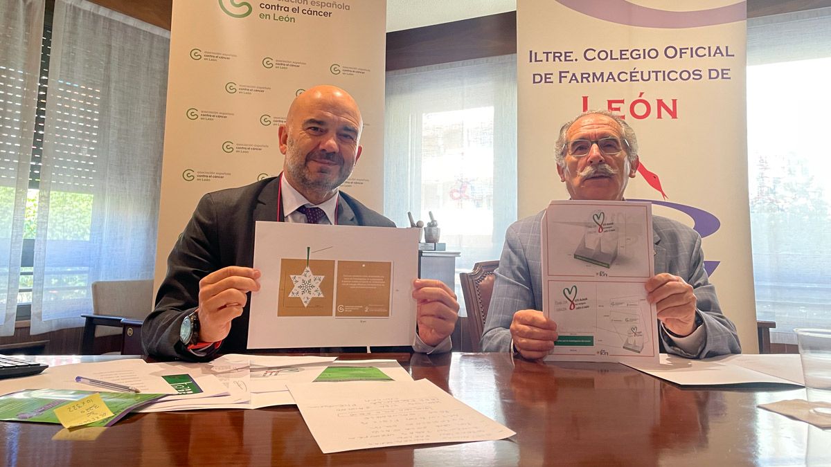 Javier Herradón y Estanislao de Luis este martes en la rueda de prensa. | L.N.C. Javier Herradón y Estanislao de Luis este martes en la rueda de prensa. | L.N.C.