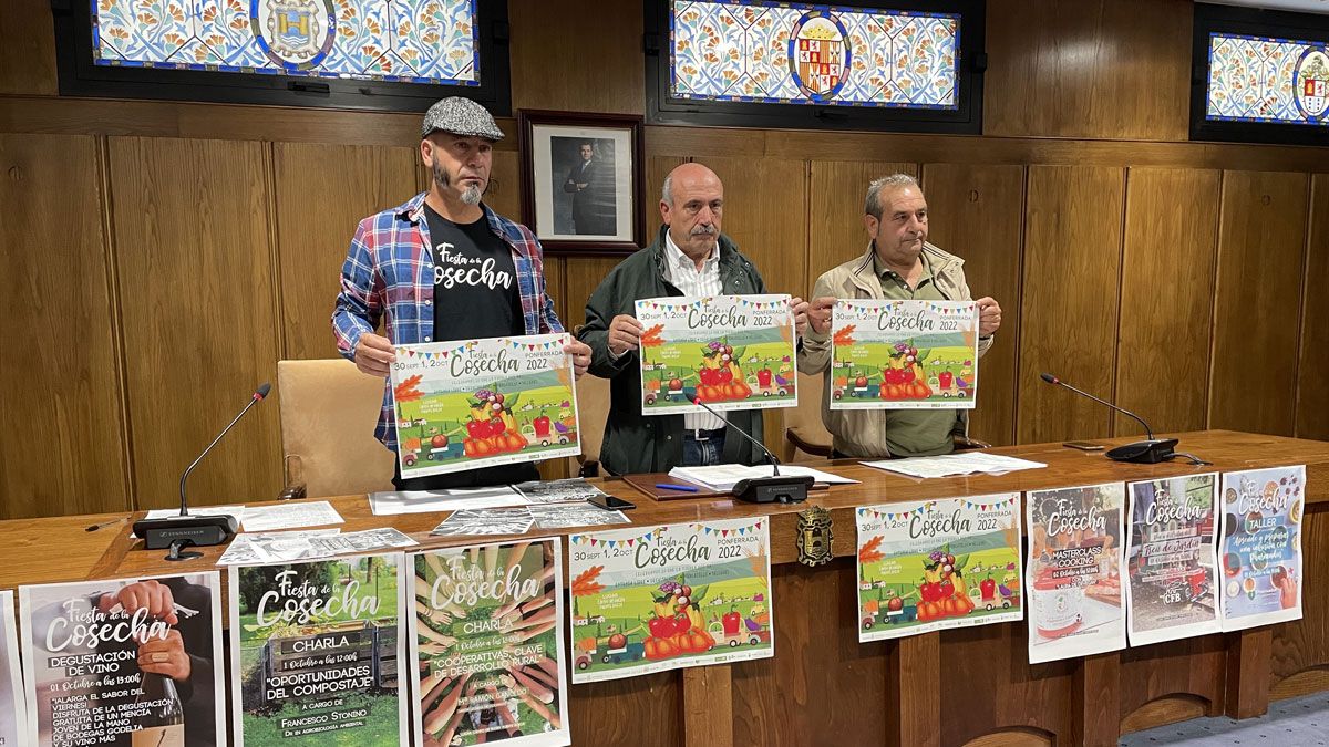 Presentación de la fiesta en el Ayuntamiento de Ponferrada. | Javier Fernández