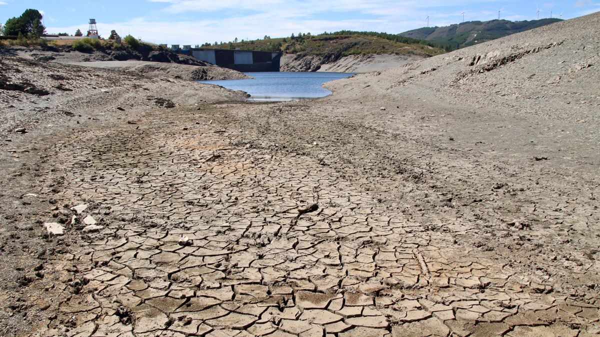 Aspecto que presenta actualmente el embalse de Villameca. | ICAL