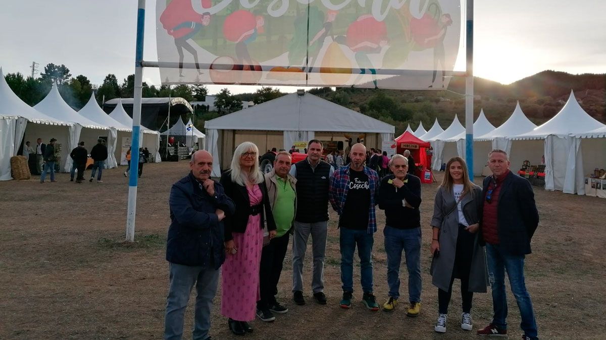 Apertura de la Feria de la Cosecha en Ponferrada. Apertura de la Feria de la Cosecha en Ponferrada.