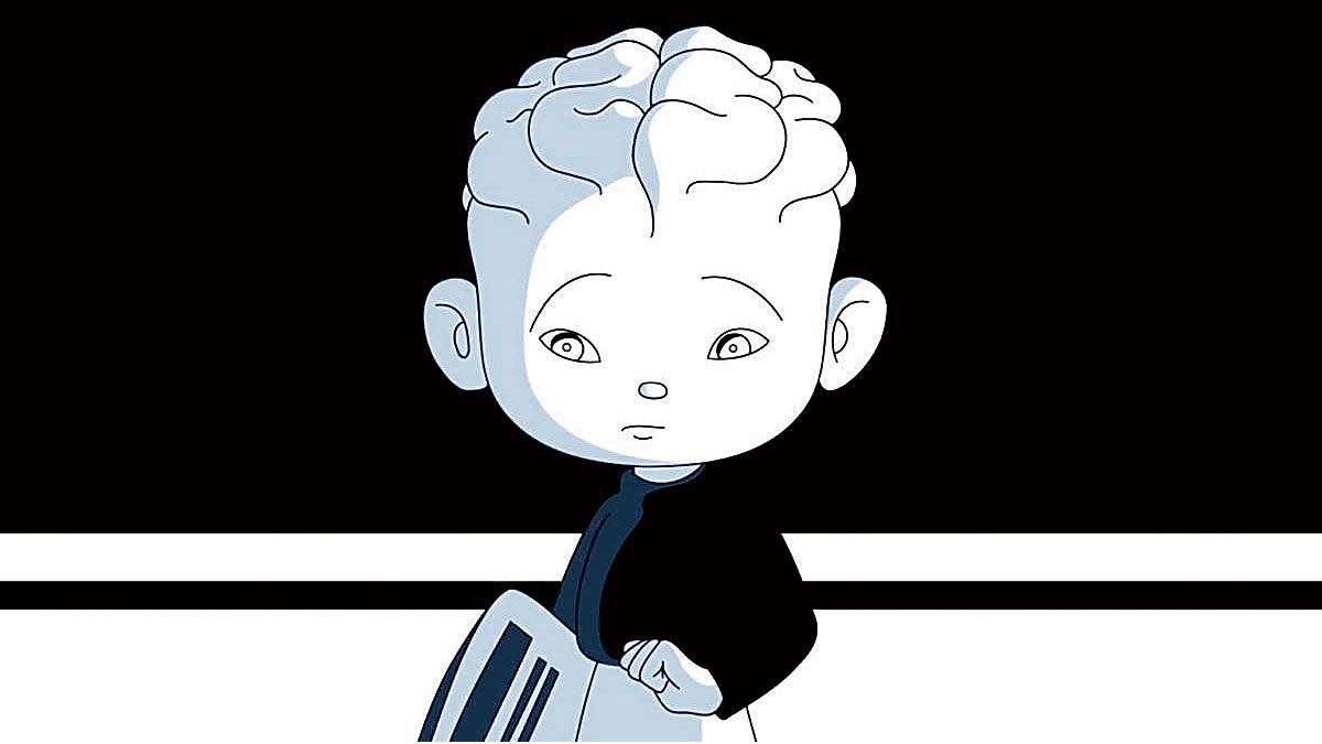 «Brian the Brain, 99% sesos, 100% corazón»dice el adelanto publicitario de la serie dedicada al personaje de Martín. | L.N.C.