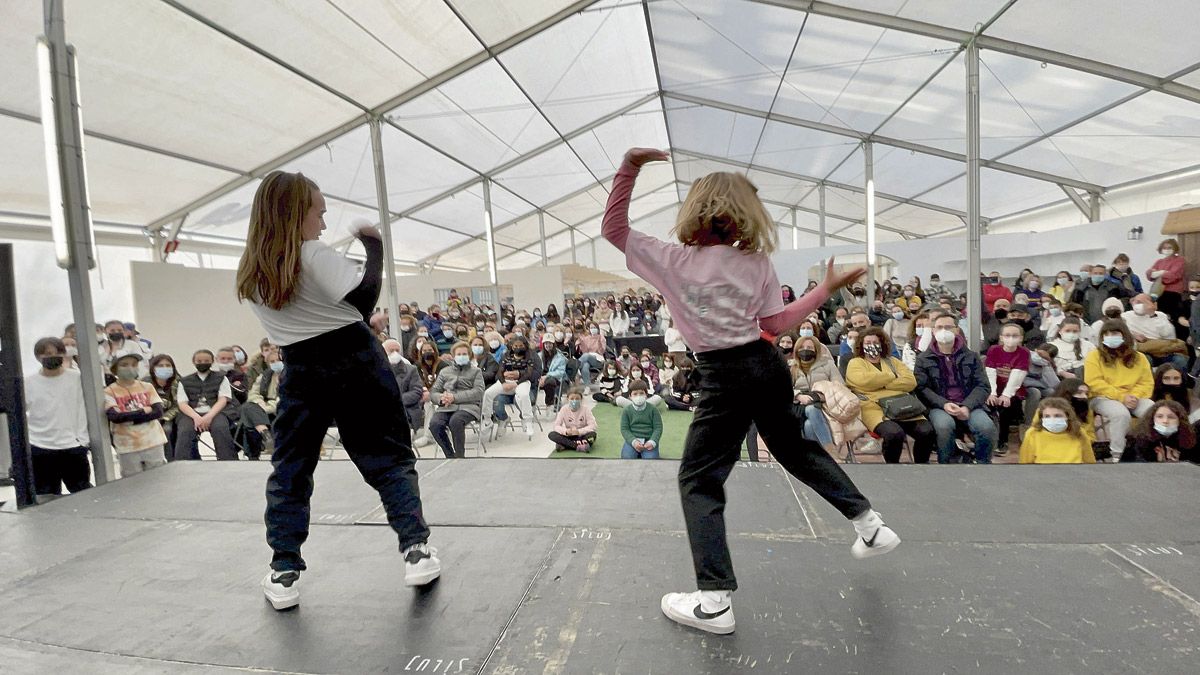 Imagen de una anterior edición del concurso de danza urbana.