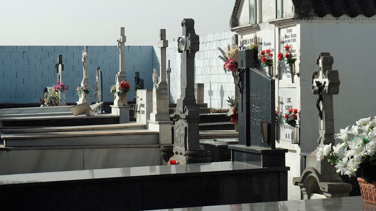 Una imagen del cementerio de Veguellina. | P.F.