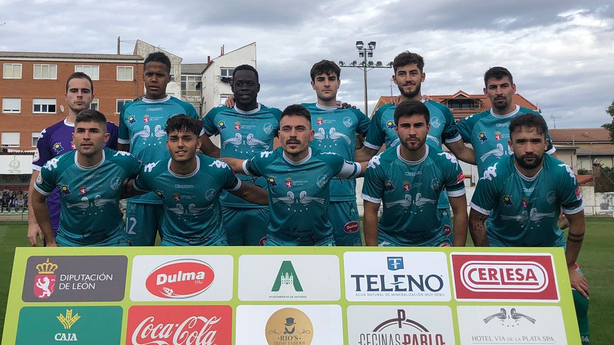 Once inicial del Astorga. | ATLETICOASTORGA Once inicial del Astorga. | ATLETICOASTORGA