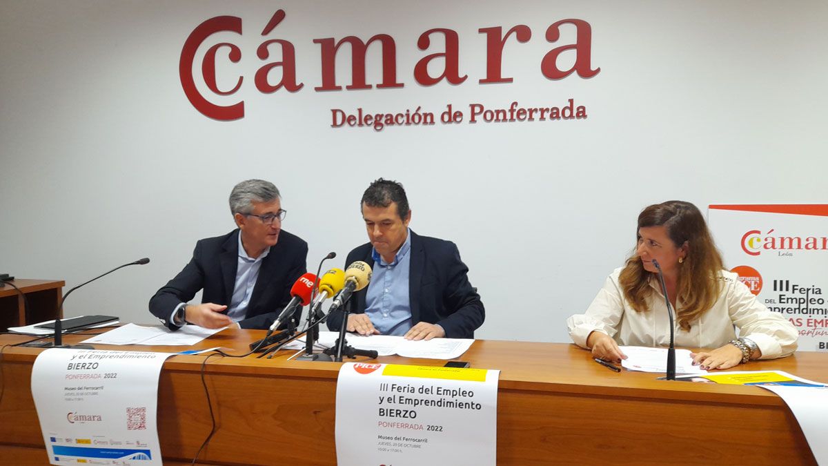 Presentación de la III Edición de la Feria del empleo en Ponferrada. | MAR IGLESIAS