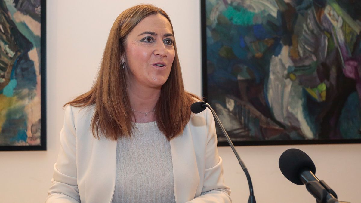 La delegada del Gobierno en Castilla y León, Virginia Barcones. | ICAL