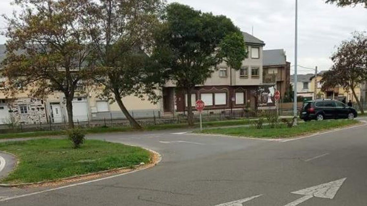 Zona de Compostilla para la que el PRB pide una glorieta.