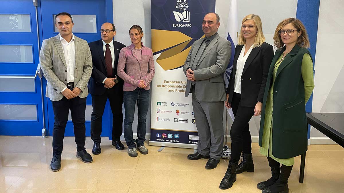 Representantes de los socios de Eureca-PRO en la presentación de este jueves. | L.N.C.