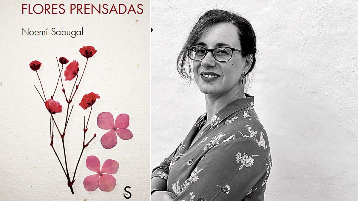 Portada del libro 'Flores Pensadas' de Noemí Sabugal. | L.N.C.