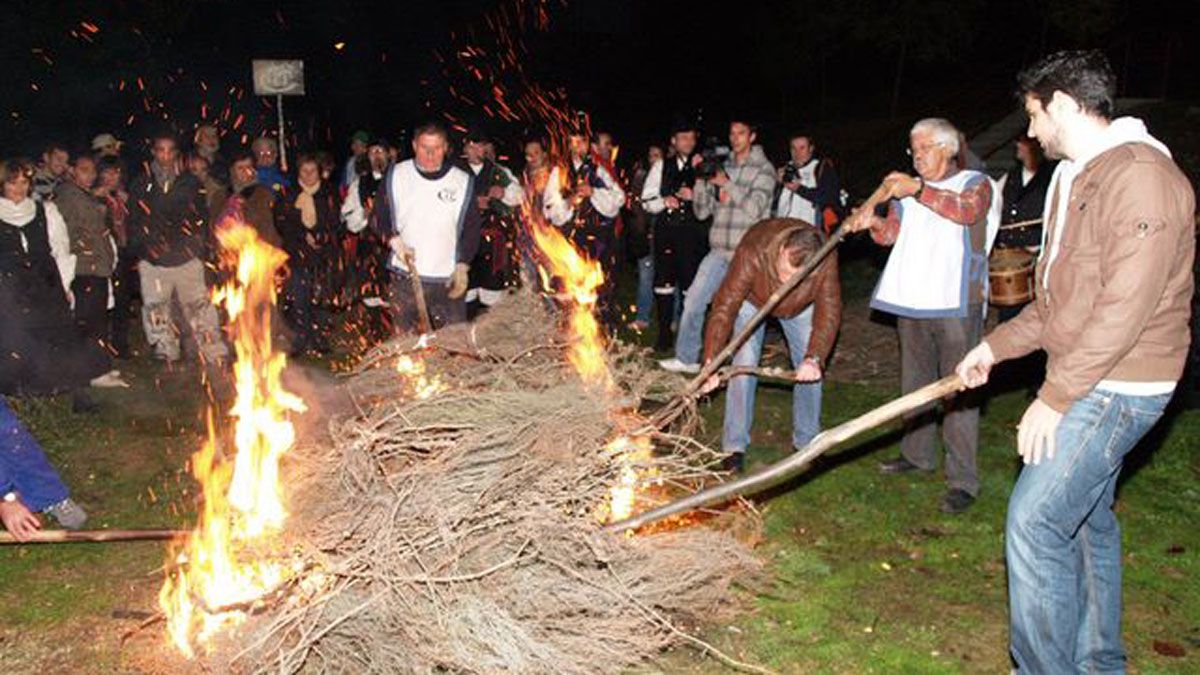 El magosto de Santa Marina del Sil es una Feria Interés Turístico Regional.