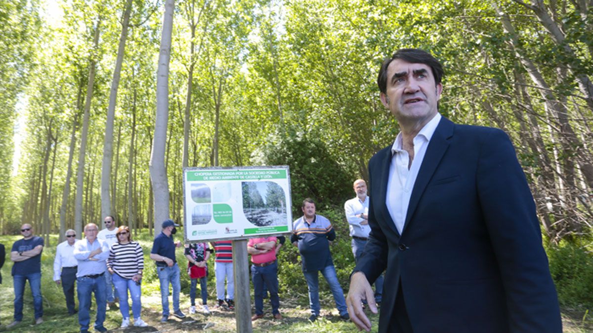 El consejero de Vivienda, Medio Ambiente y Ordenación de Territorio, Juan Carlos Suárez-Quiñones. | CAMPILLO (ICAL)