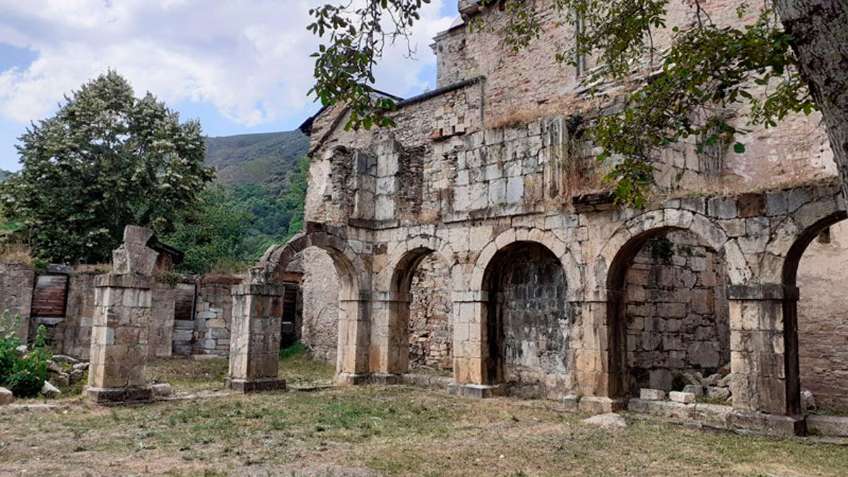 El Monasterio de Montes, donde se mostrarán las obras.