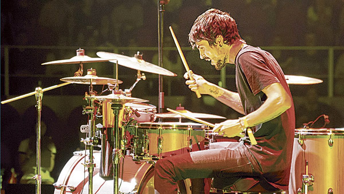 El baterista leonés David Álvarez participa este martes en ‘Got Talent’ de Telecinco.