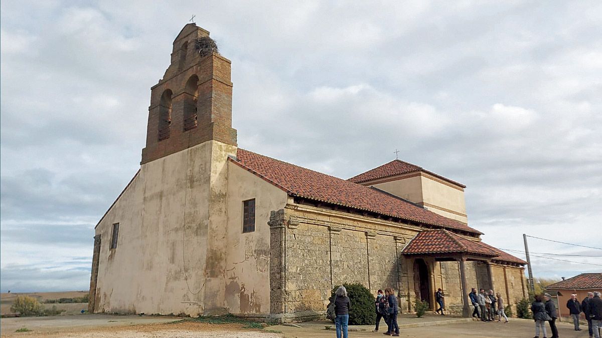 Iglesia de Valdesaz de los Oteros.