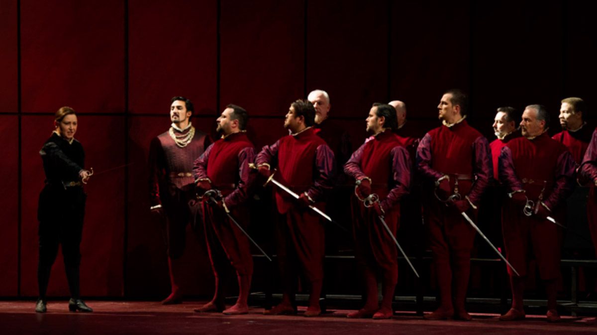Una imagen de la ópera de Bellini ‘Capuletos y Montescos’ que cuenta con la dirección musical de la romana Speranza Scappucci.