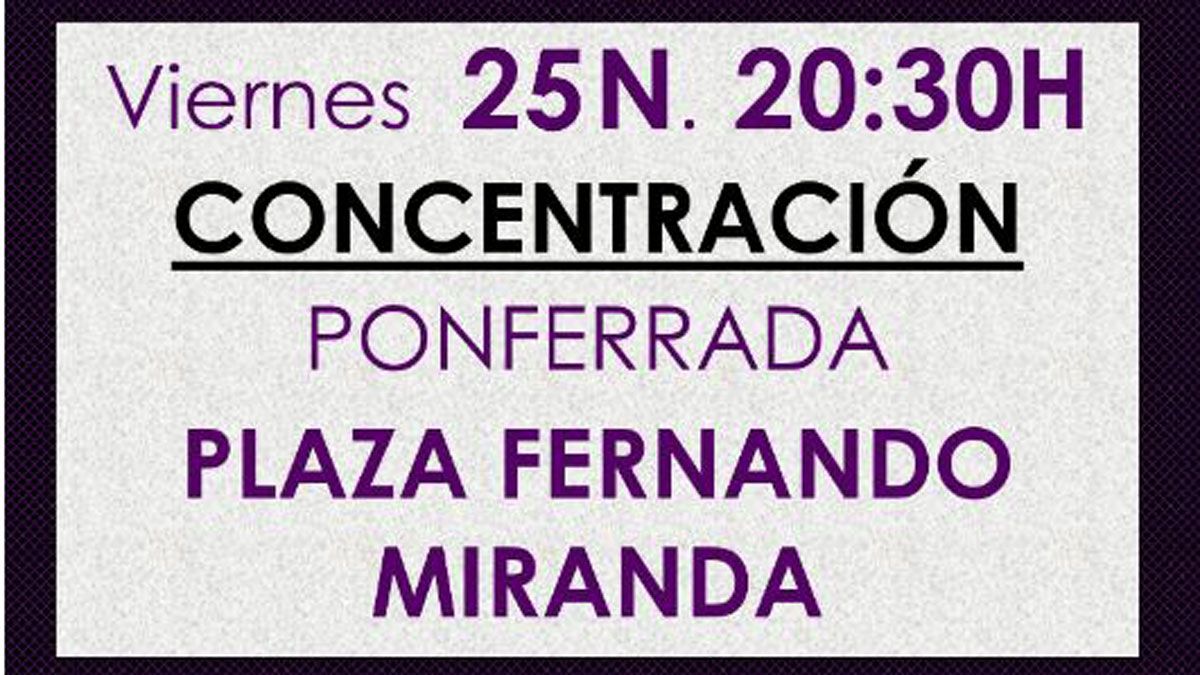 Cartel de la convocatoria a la concentración. Cartel de la convocatoria a la concentración.